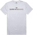 Graphic Tee,Rapid Dominance Text,White, M