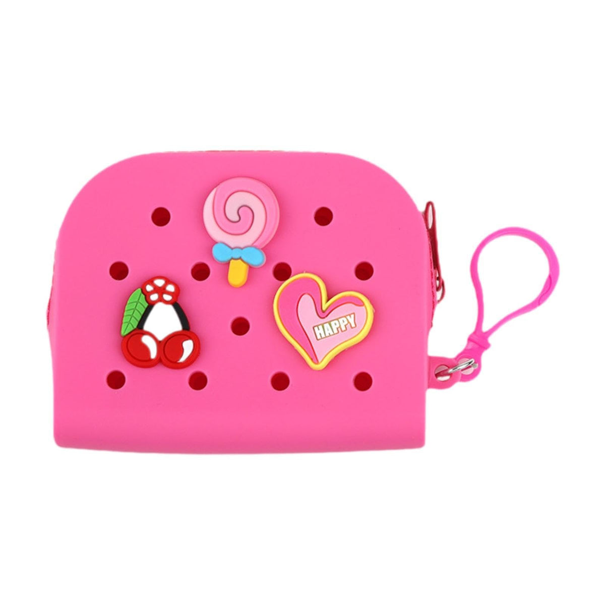 Clovrix Silicone Beach Hole Bag Stylish Portable Beach Hole Bag For Party Traveling Beach RoseClothing Shoes & Accessories  Wo 8cmx10cm