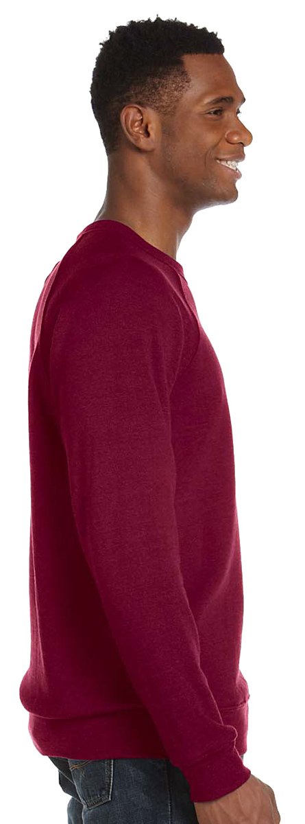 Unisex Sponge Fleece crewneck Sweatshirt - DK gRY MRBLE FLc - M(D0102H7W1T2)