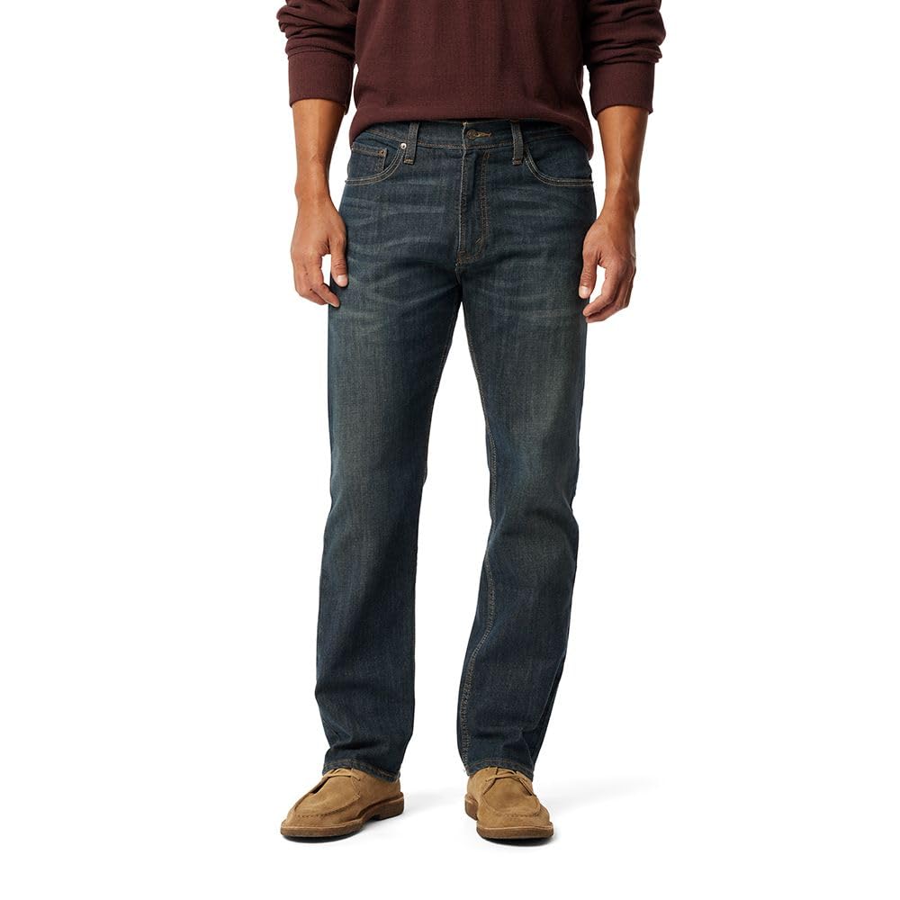 Signature by Levi Strauss & Co. Gold Label Men's Regular Fit Flex Jeans, Westwood #1, 34W x 32L