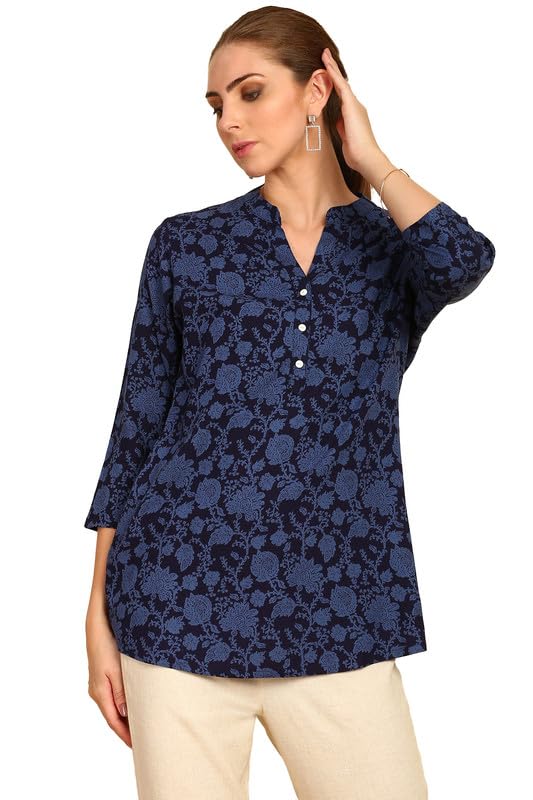 Soch Women Rayon Floral Print Active Shirts & Tee
