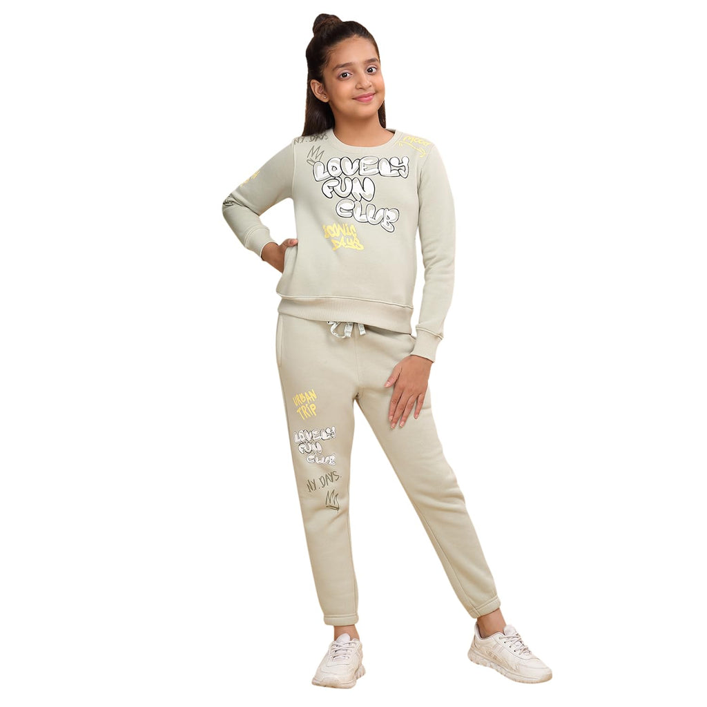 Sweet Dreams Girl Printed Tracksuit