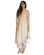 Yashika KURTA SET FOR WOMEN: Sparkling with ethnic style! Turn heads with our vibrant printed cotton blend Kurti Pant sets!, mul