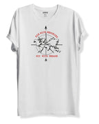 Adro Die With Memories Not With Dreams Mens Printed T-Shirt (Xl, White)