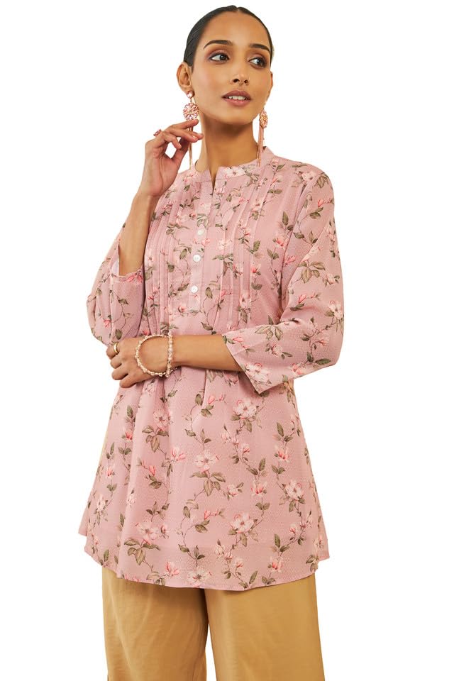 Soch Women Georgette A-Line T-Shirt