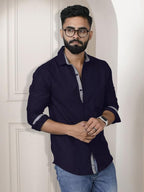 Tee Projekt Mens Long Sleeve Button Down Shirt for Men Collared Casual Formal Soild Shirt