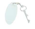 Retro Motel Key Fob - Honeypot Hotel White