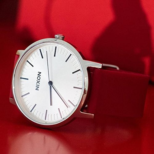 BARTON WATCH BANDS 20mm Crimson Red Soft Silicone Quick Release Straps