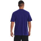 Under Armour Men's Sportstyle Left Chest Short-Sleeve T-Shirt, (468) Sonar Blue/Black/Black, X-Small