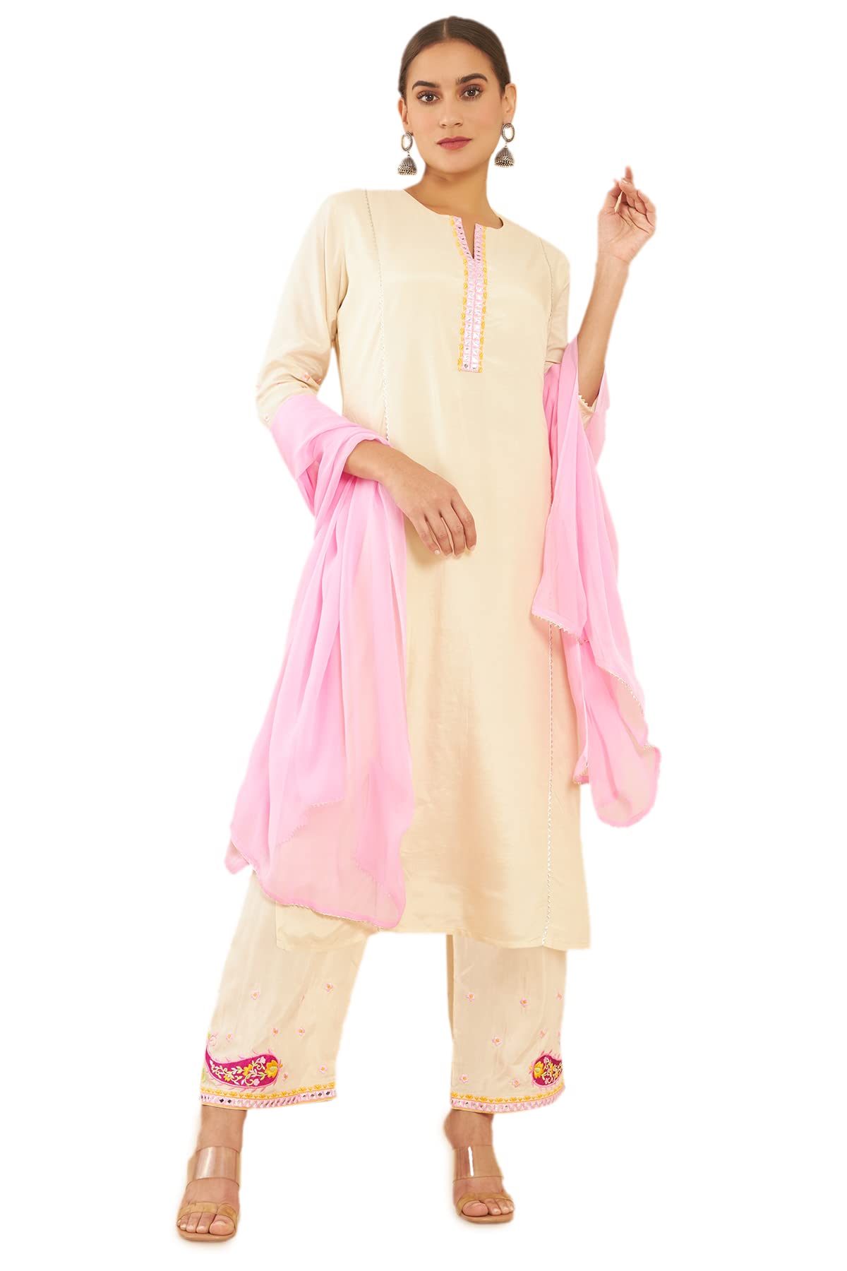 Soch Women Cotton Salwar Suit Set