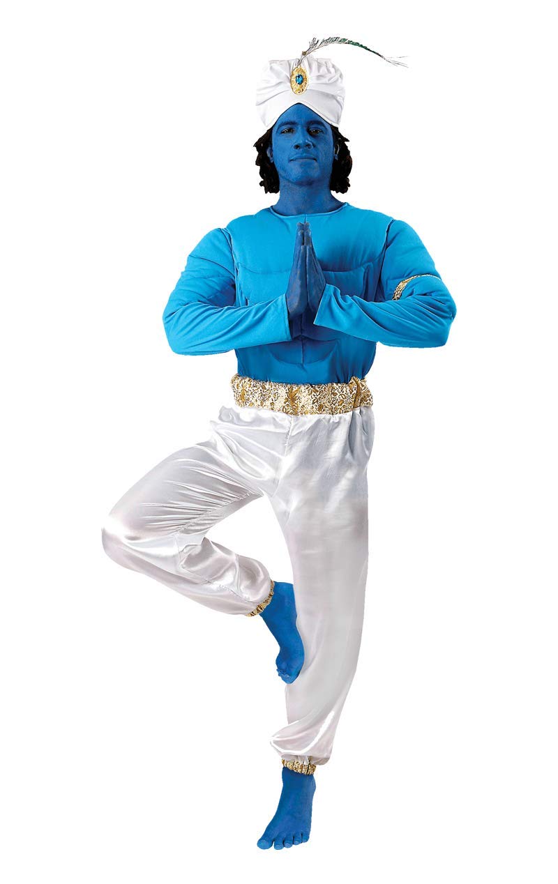 Blue Genie Men's Costume - X-Large