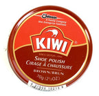 Kiwi Wax Shoe Polish, Giant Size 2.5 oz, Brown