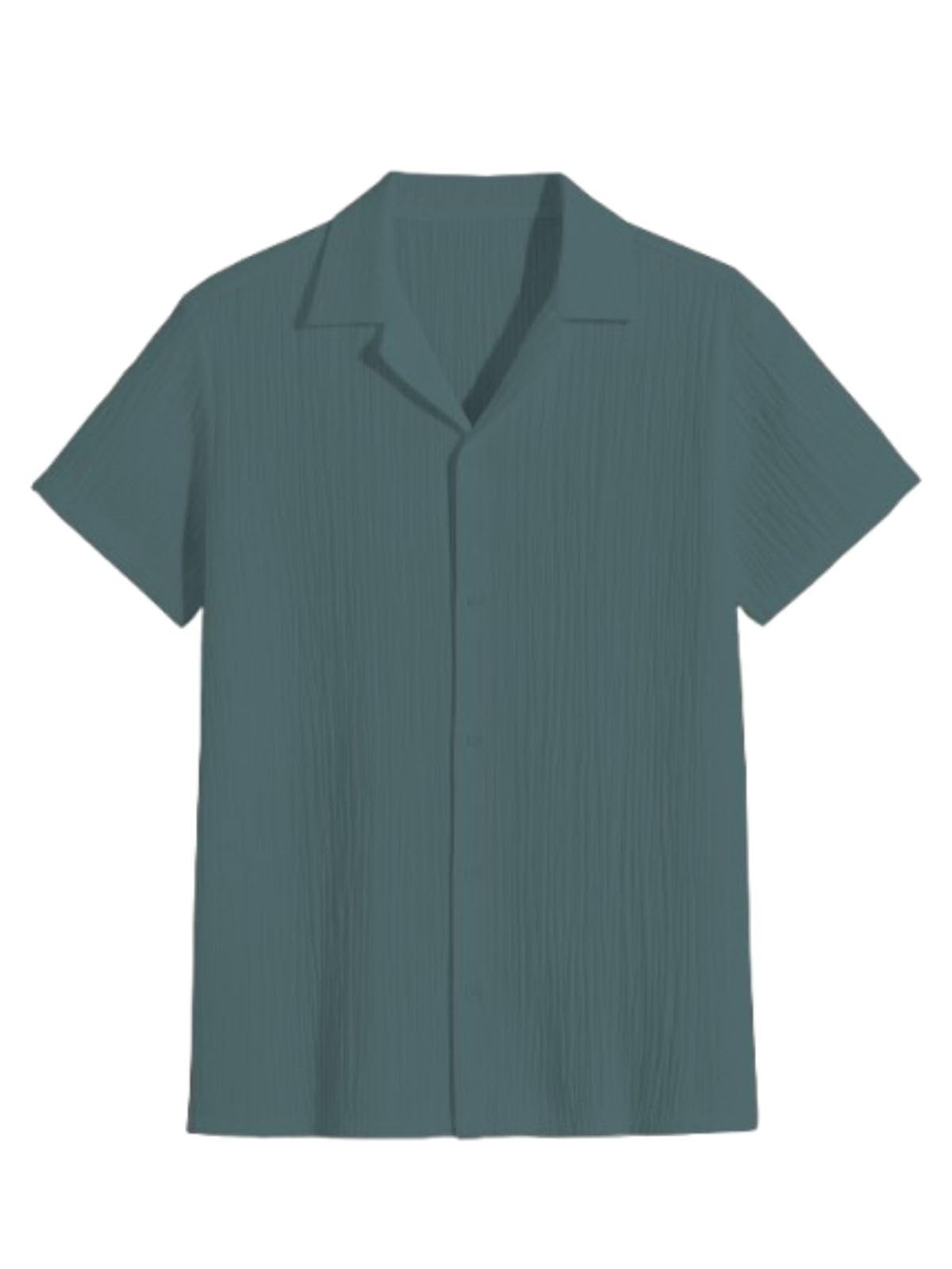 Leriya Fashion MenS Regular Fit Shirt (Lf-Ms-6139_Green