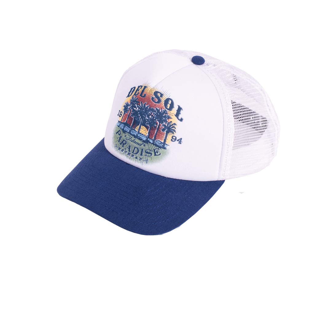 Color-Changing Trucker Hat - Island Paradise by DelSol for Unisex - 1 Pc Hat