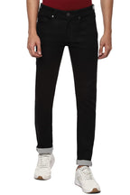 Louis Philippe Men Black Dark Slim Fit Jeans