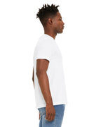 Unisex Sueded T-Shirt - HEATHER RED - XS(D0102H7KPQP)