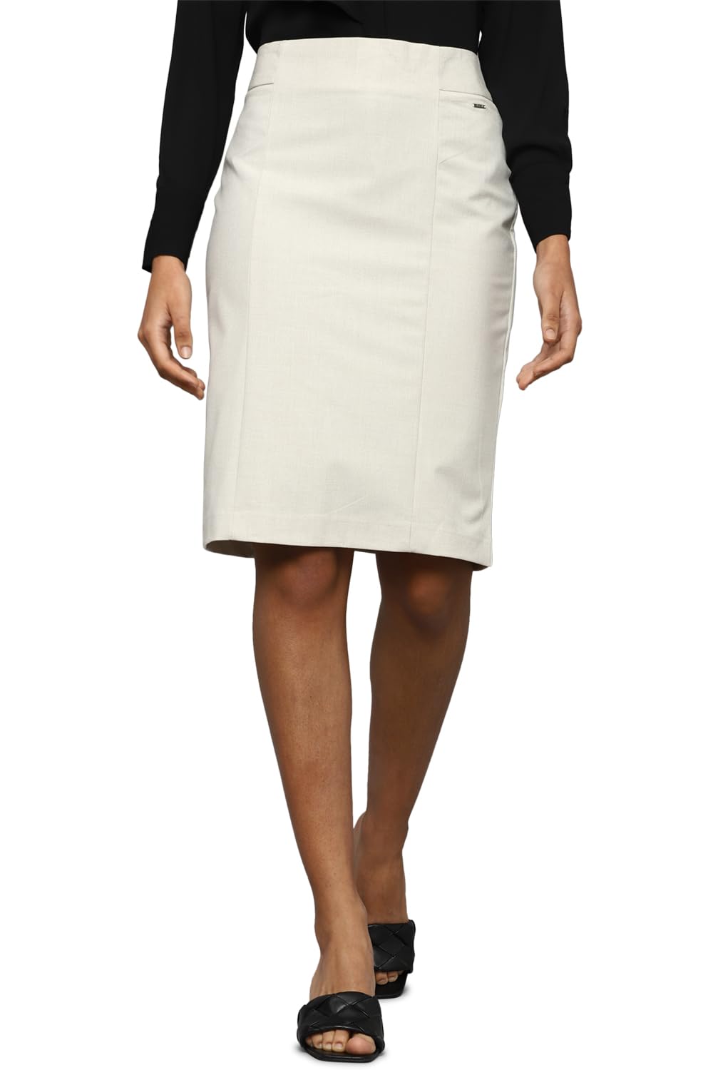 Allen Solly Women Formal Polyester Skirt