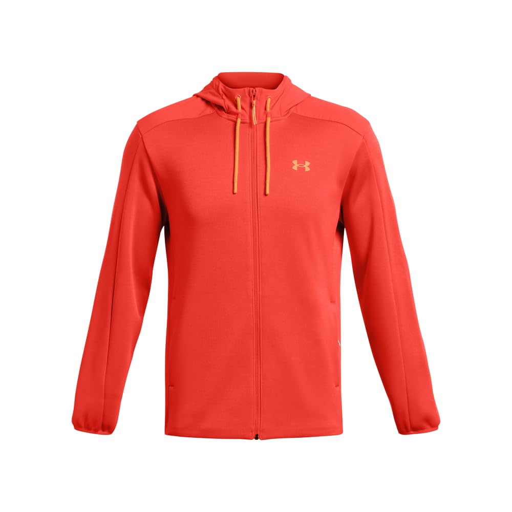 Under Armour Men's Essential Swacket, (860) Dark Orange/Dark Orange/Nova Orange, 3X-Large