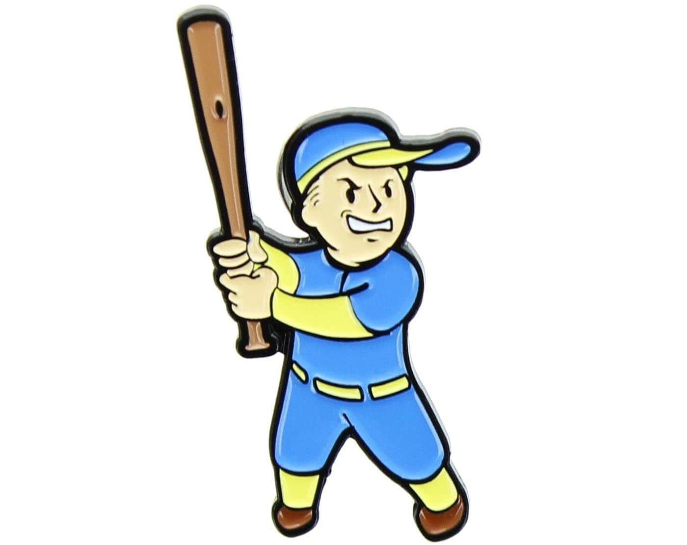 JUST FUNKY Fallout Collectibles - Vault Boy Big Leagues Perk Collectors Edition Enamel Pin