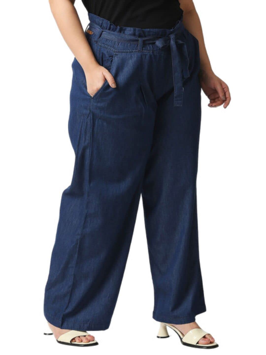 High Star Women'S Western Palazzo (Palazzoxl1066_36_Blue