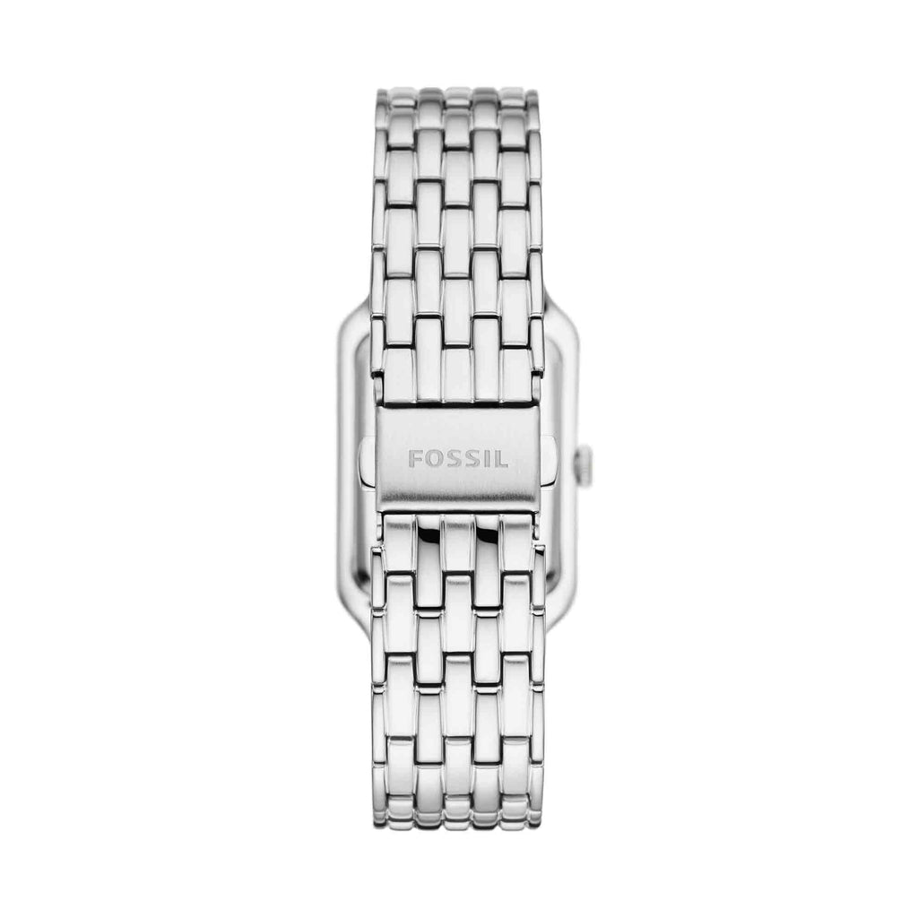Fossil Women's Raquel Quartz Stainless Steel Three-Hand Watch, Color: Silver (Model: ES5306)