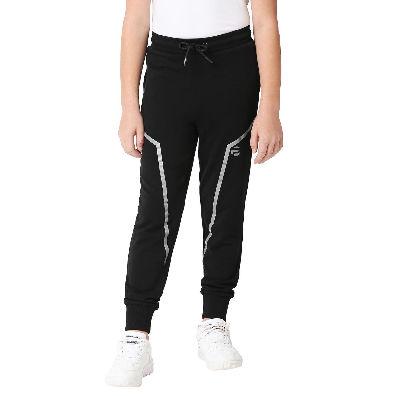 Pepe Jeans BoyS Regular Track Pants (Pb210650_Black