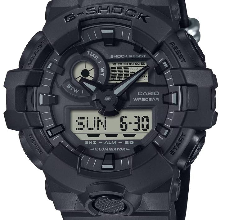 G-Shock Casio GA700BCE-1A Street-Smart Edition Cordura Nylon Band Black Watch