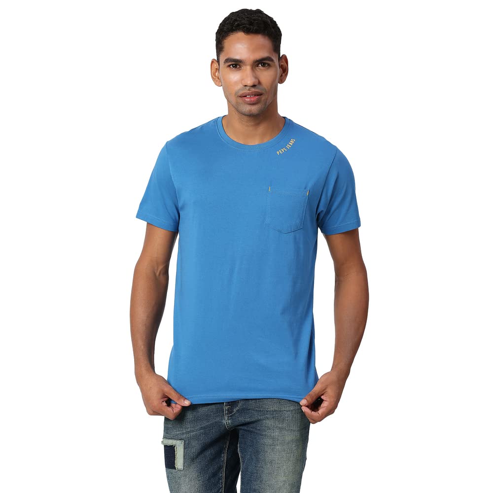 Pepe Jeans MenS Fitted T-Shirt (Pm508786_Eton 2Xl)