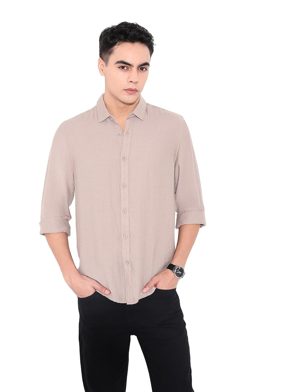The Indian Garage Co Mens Regular Fit Shirt