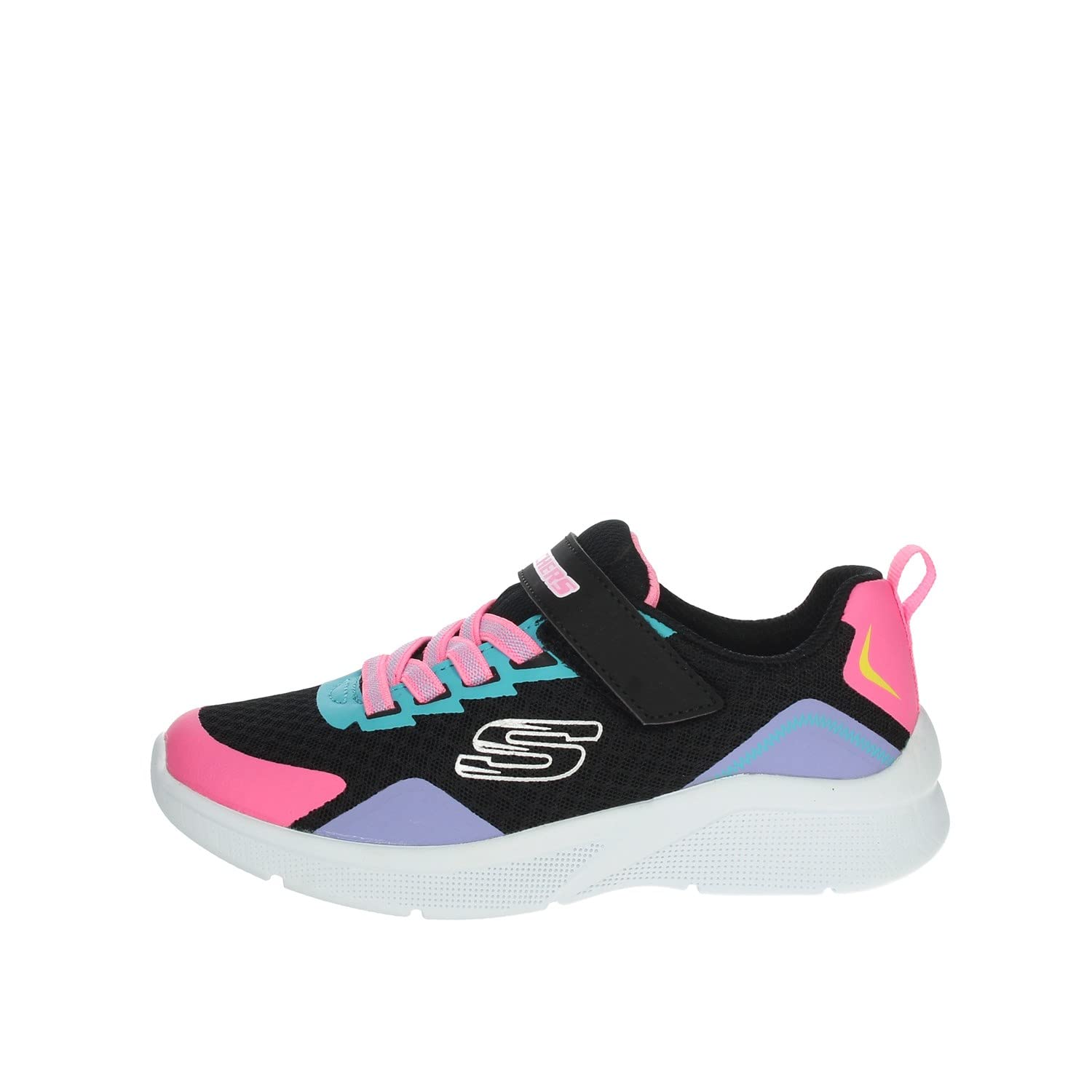 Skechers Girls Microspec Bright Retros Sneakers