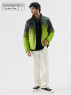 The Souled Store TSS Originals: Camo Fade Men Puffer Jackets Jackets Winter Coats Outerwear Bomber Puffer Windbreaker Hooded Qui