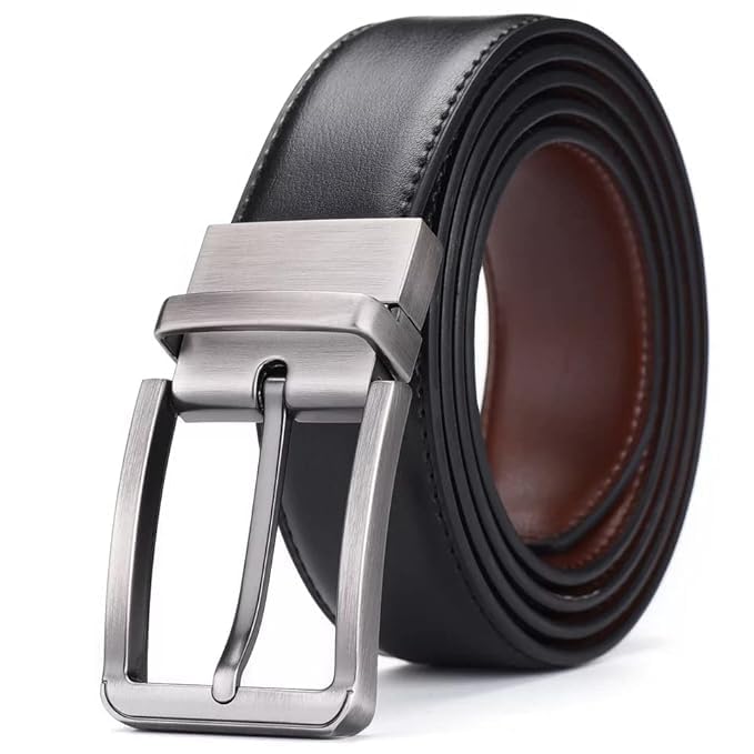 Niddleman 1322/ Trendy Unisex Artificial Leather Belt, Boys Belt For Casual Or Formal Classic Designs For Work & Business Casual 40