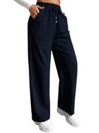Leriya Fashion High Waist Trousers For Women  Flared Korean Style Formal Pants | Elegant Workwear For Office, College & Events B