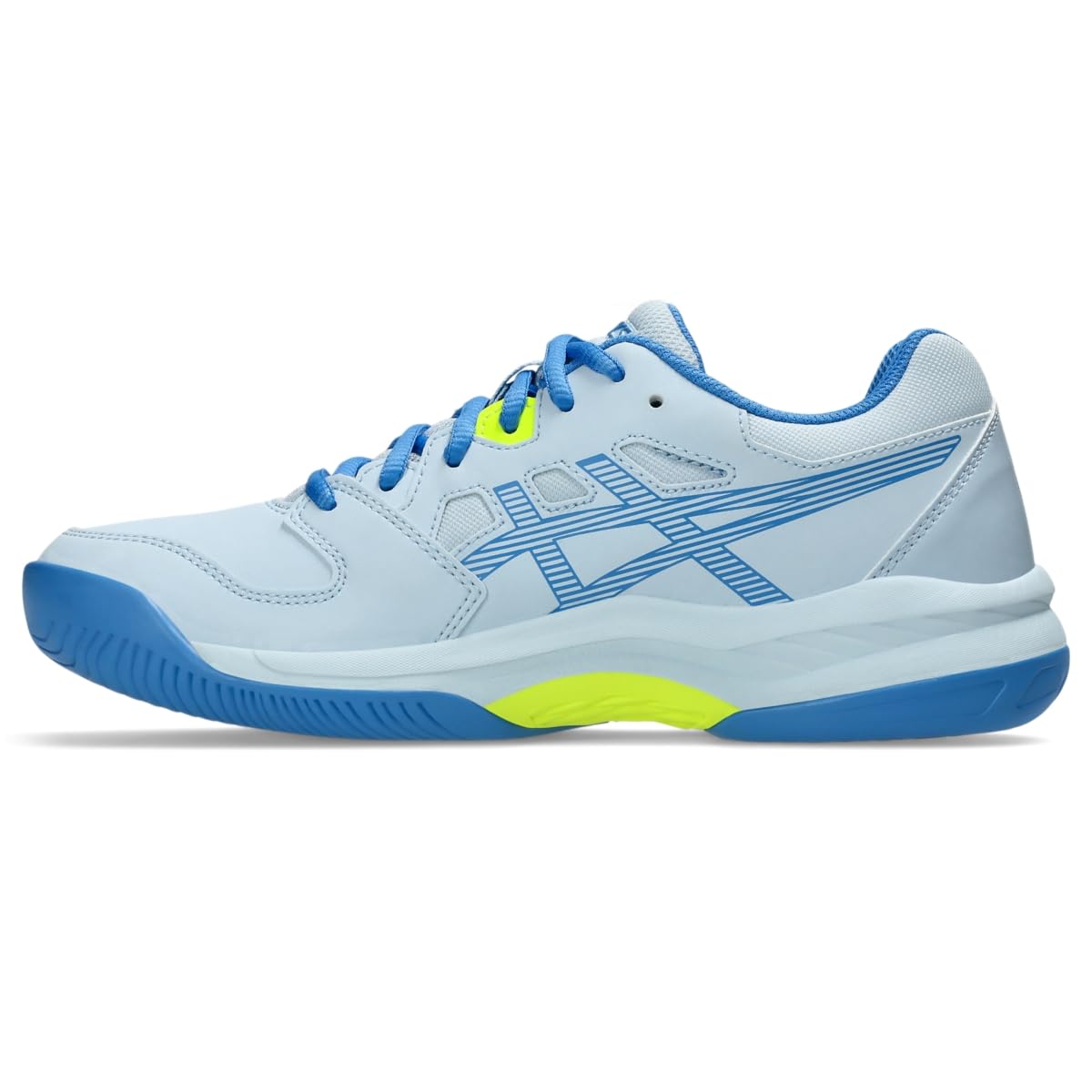 ASICS Women's Gel-RENMA Pickleball Shoes, 6.5, Light Blue/Blue Coast