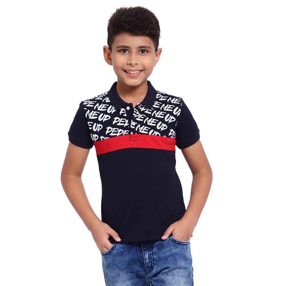Pepe Jeans BoyS Polos (Pb540773_6-7 Years, Blue, 6-7 Years)