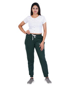 T2F Womens Regular Track Pants (WOM-JOG-01_Green