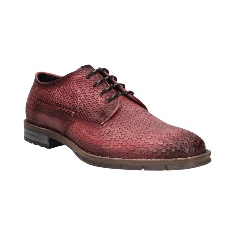 Bugatti Ben Comfort Red Leather Mens Derby Shoes  UK 11 11