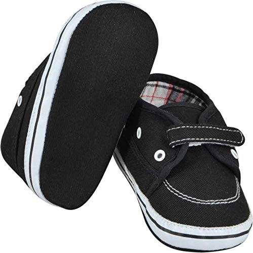 Instabuyz Baby Boys And Baby Girls Modern Shoes 5C (Black) 5
