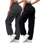 Leriya Fashion WomenS Regular Fit High Rise Trouser | Cargo Style Trousar Track Pants | Hight Waist (Available In Plus Size And