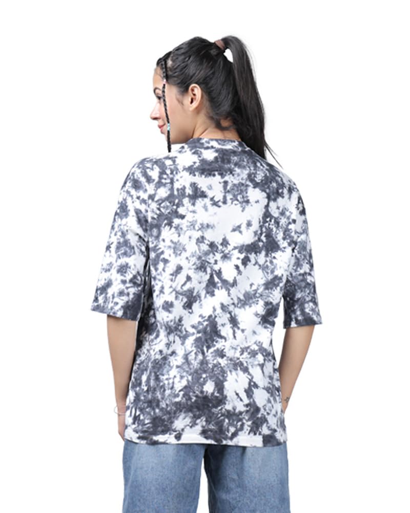 Noble Monk WomenS Pure Cotton Loose Fit Round Neck T-Shirt