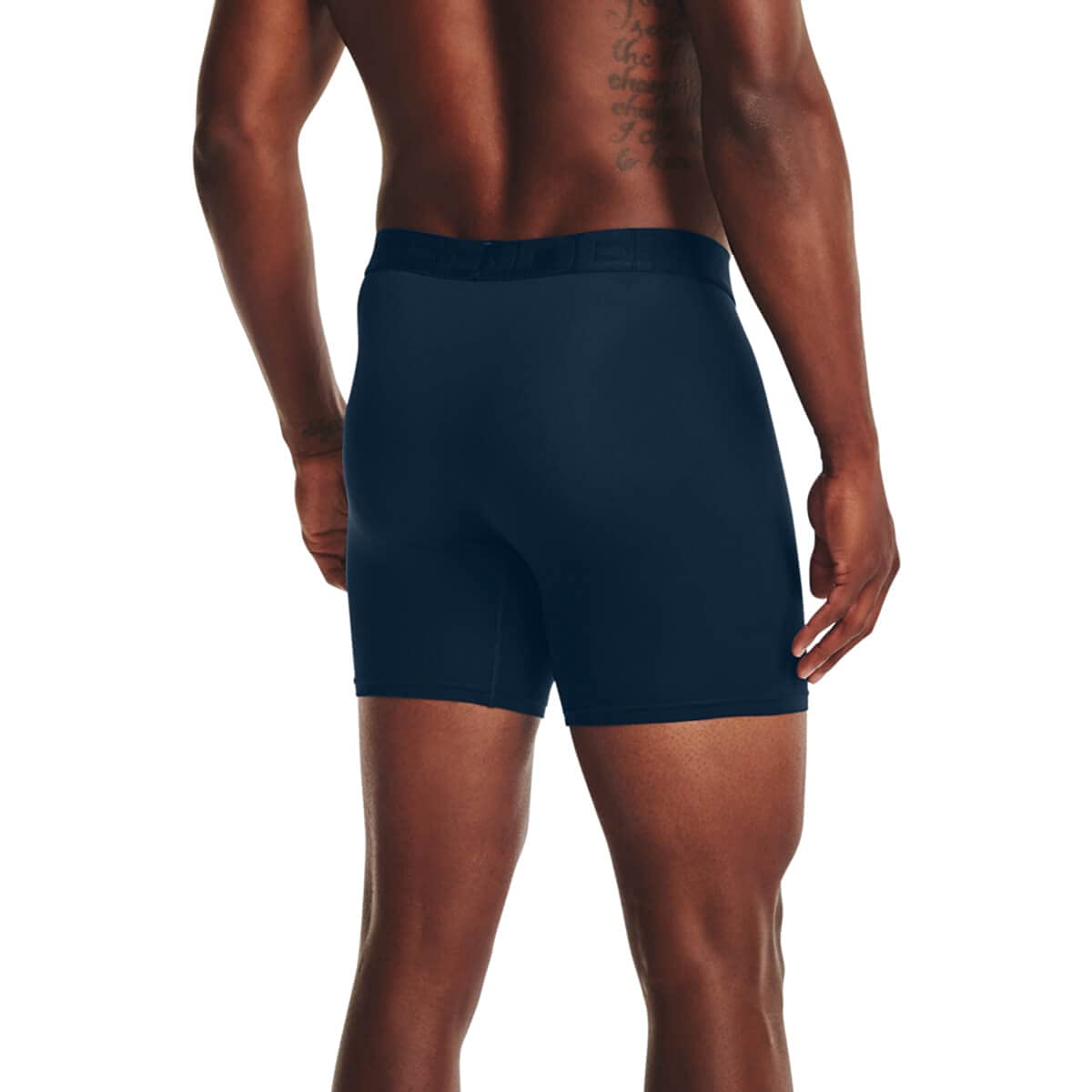 Under Armour mens Tech Mesh 6-inch Boxerjock 2-Pack , Academy Blue (408)/Mod Gray , XX-Large