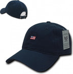 Rapid Dominance A03-USA2-NVY Small USA Flag Relaxed Graphic Cap  Navy