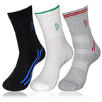 Bonjour Mens Multicolour Quarter Length 3 Pairs Of Sports Socks