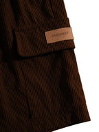 SMOWKLY Authentics Classic Mens Ribbed Polycotton Relaxed Fit Cargo Stretch Shorts || Half Pant with Drawstring & 4 Pockets ||