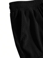 SMOWKLY Authentics Classic Mens Ribbed Polycotton Relaxed Fit Cargo Stretch Shorts || Half Pant with Drawstring & 4 Pockets ||