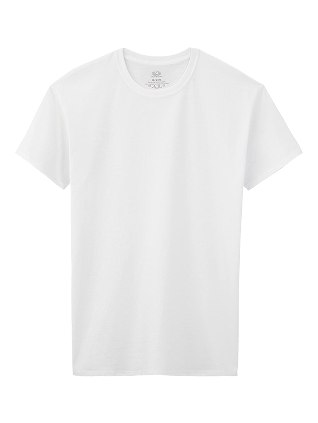 Fruit Of The Loom Boys Eversoft Cotton Undershirts, T Shirts & Tank Tops Underwear, T Shirt - Boys - 5 Pack - White, X-Large US