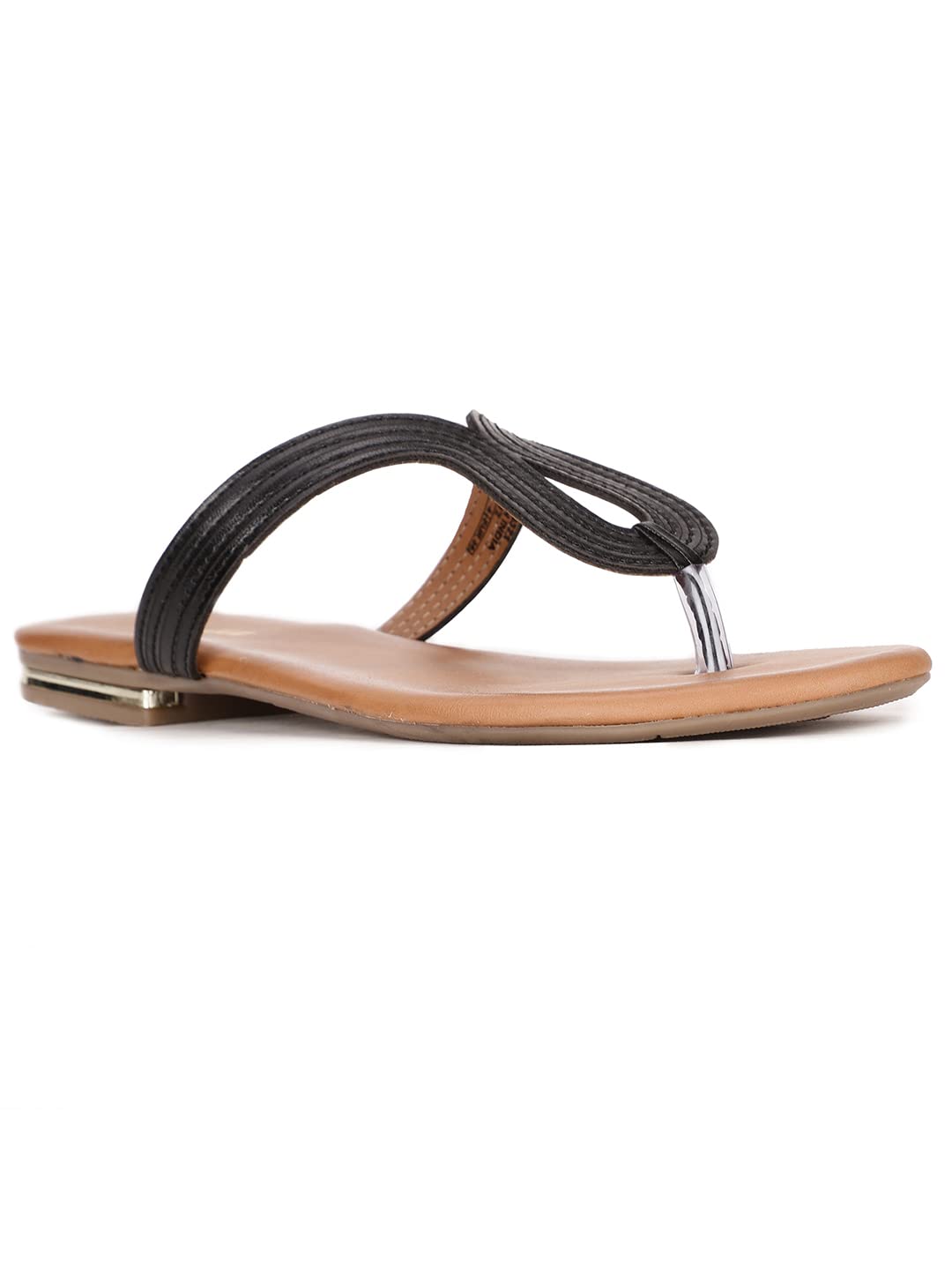 Bata Womens Slipon Sandals  Black (7UK) (5716192) 7