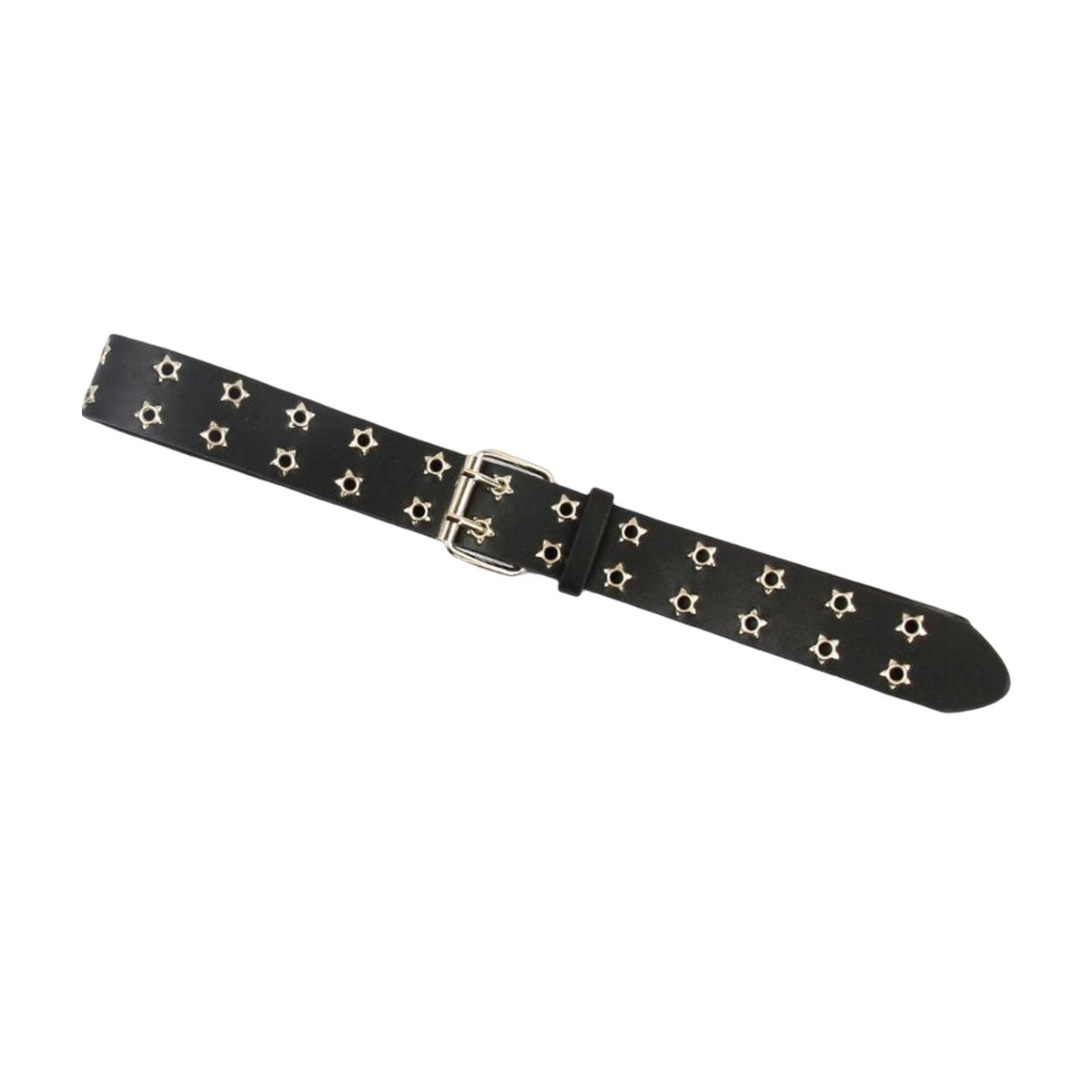 Myaddiction Womens Double Grommet Belt Vintage Style Punk Rock Belt For Dancing Dresses Clothing, Shoes & Accessories | Womens A 39.37