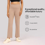 BlissClub Ultimate Straight Pants - Lite, Straight Silhouette, Stretchy, Comfortable, Back Pocket