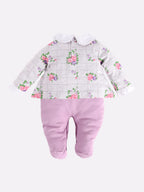 BABY GO 3-6M/6-9M/9-12M Full Sleeves Rompers/Sleepsuit/Jumpsuit/Nightsuits/Infant Wear/Clothes for Baby Girls